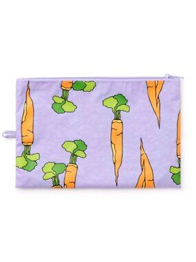 NWOT Baggu Flat Pouch Large - Carrots